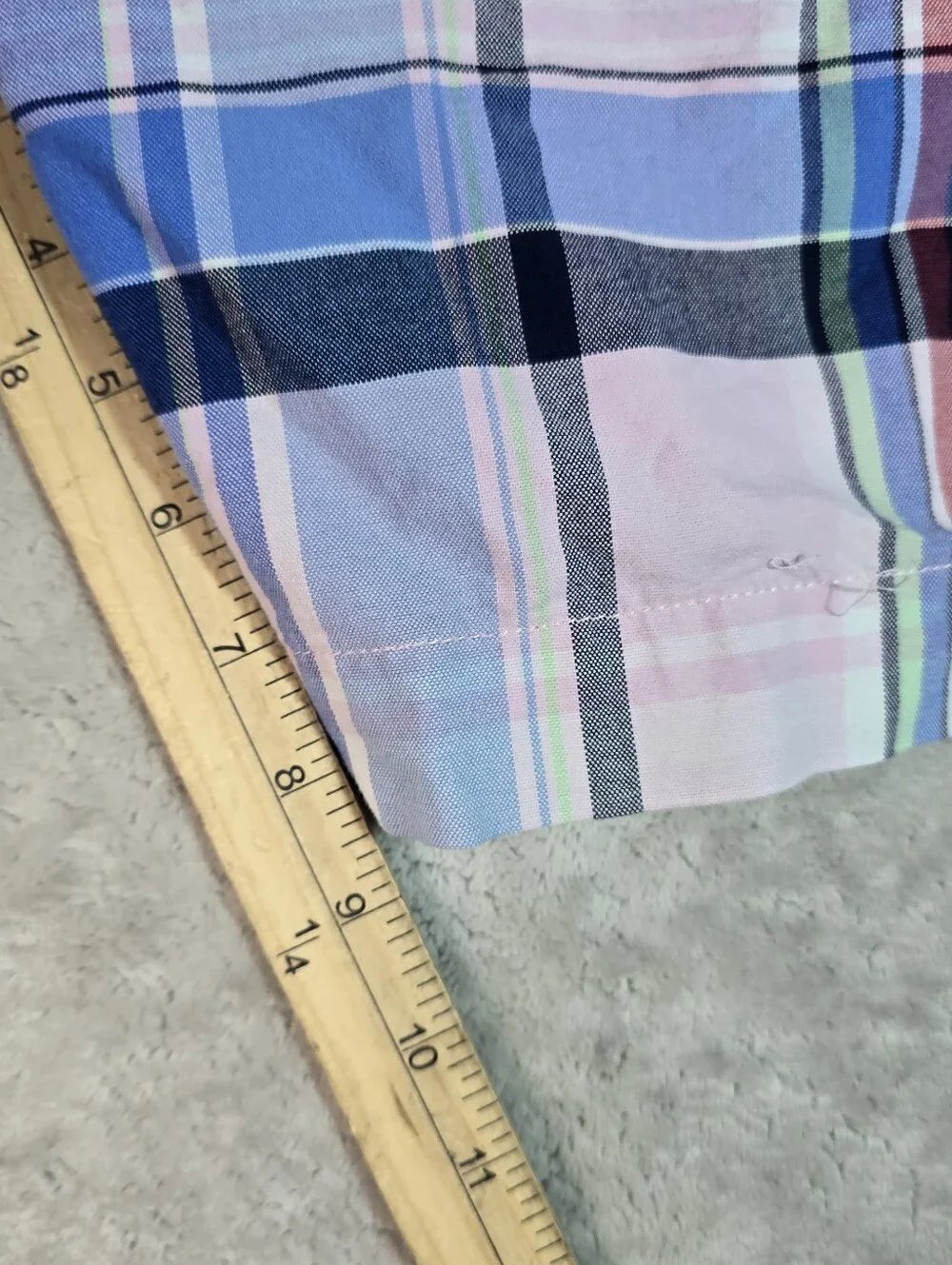 Polo Ralph Lauren Classic Plaid Shorts Mens 42  9” Inseam Colorful Preppy